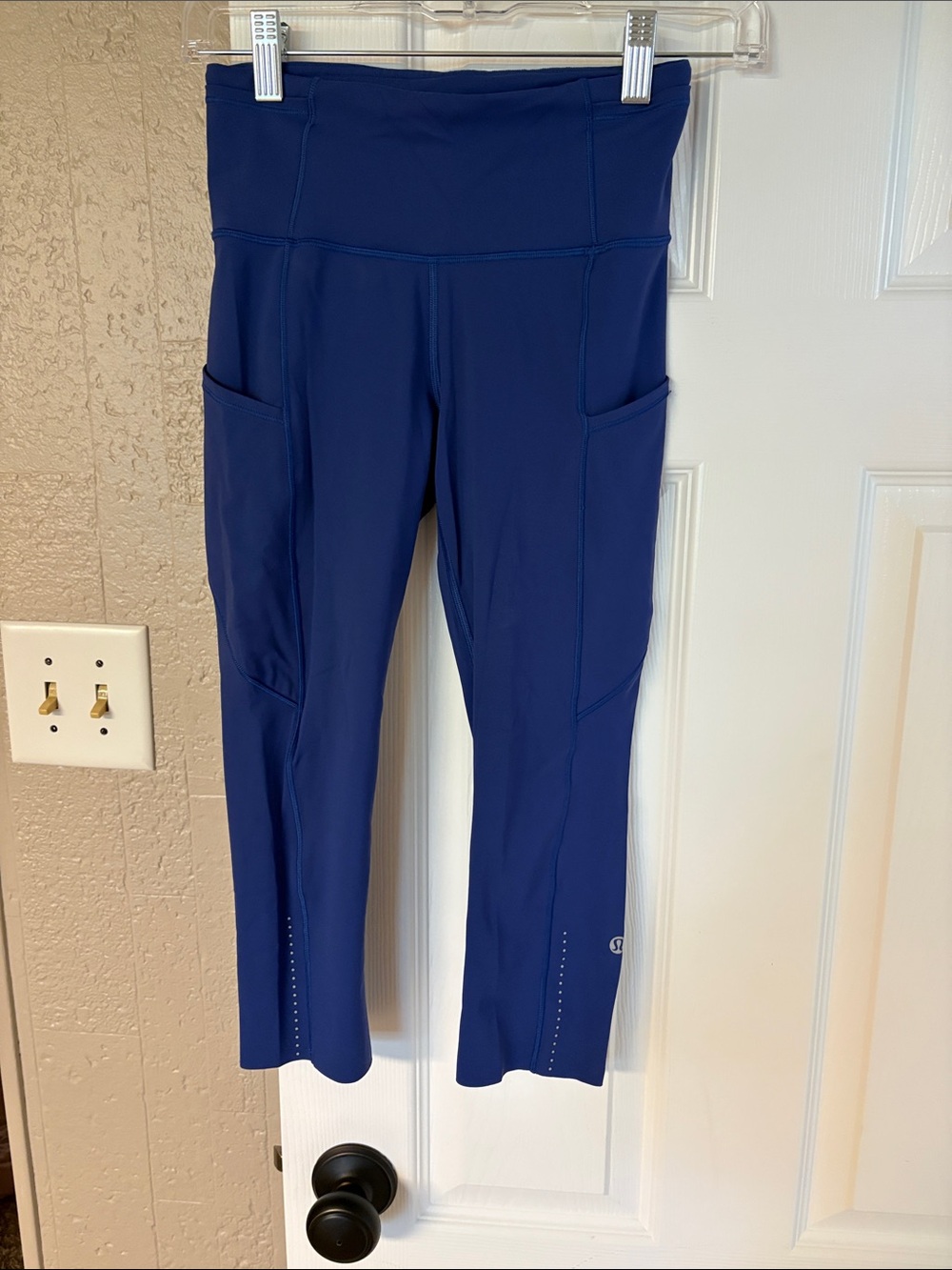 lululemon athletica Deep Navy High-Rise Pocket Capris